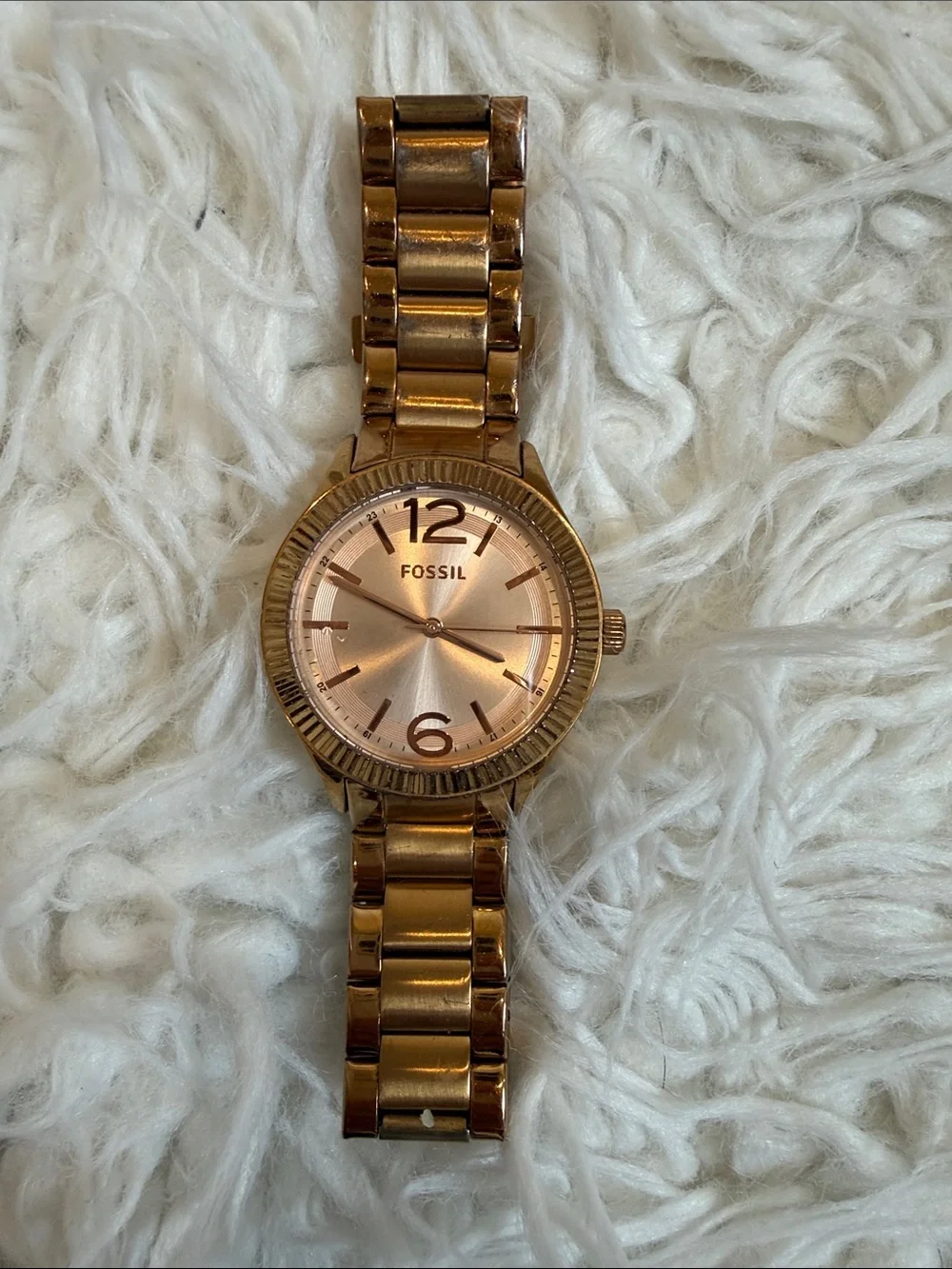 Fossil Rose Gold Tone Women's Bracelet Watch